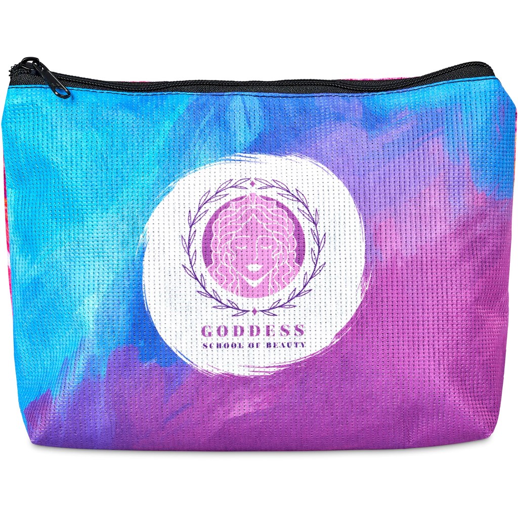 Pre-Production Sample Hoppla Leanne Recycled PET Stitch-Bond Maxi Toiletry Bag - Image 8