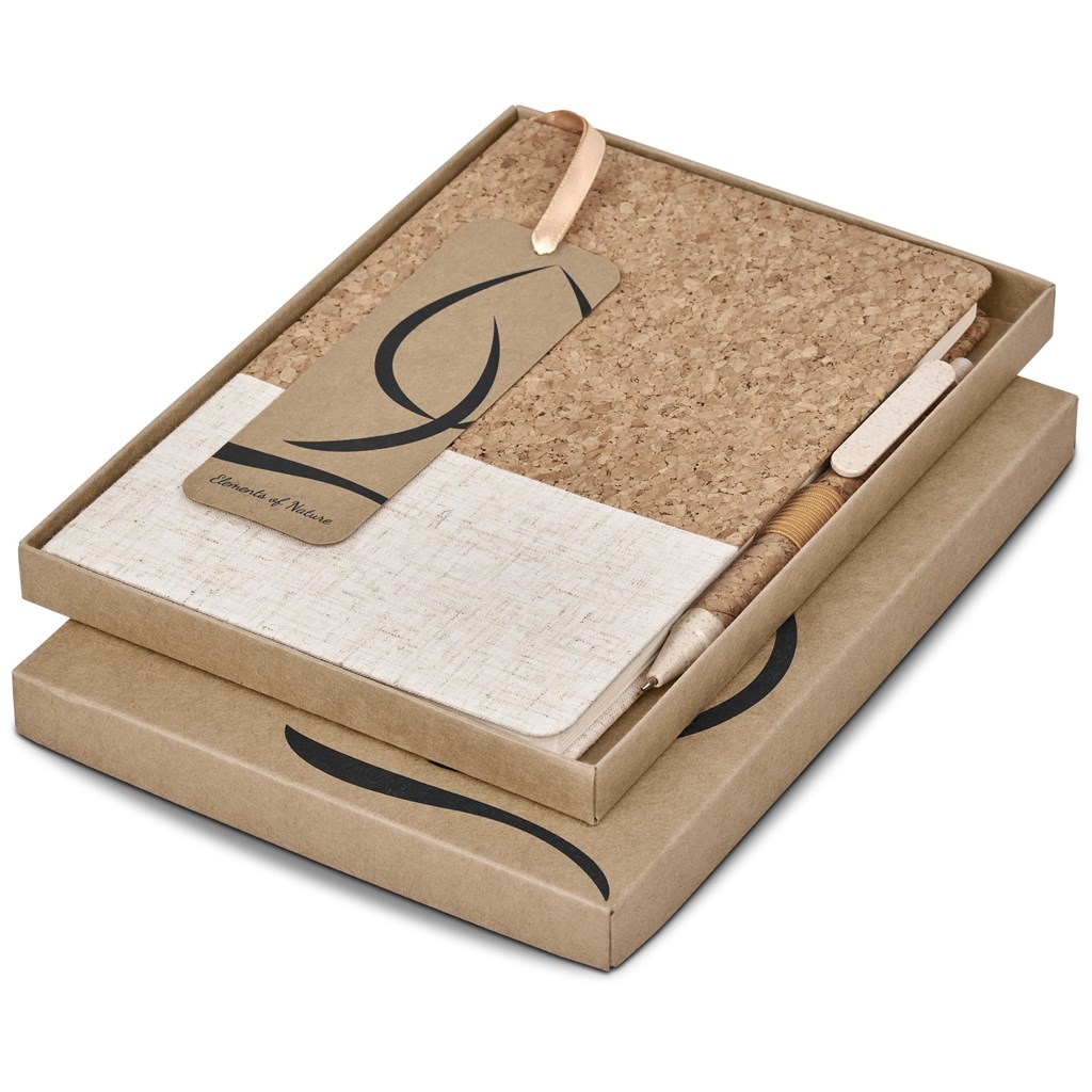 Okiyo Cardon Cork Notebook & Pen Set - Image 2