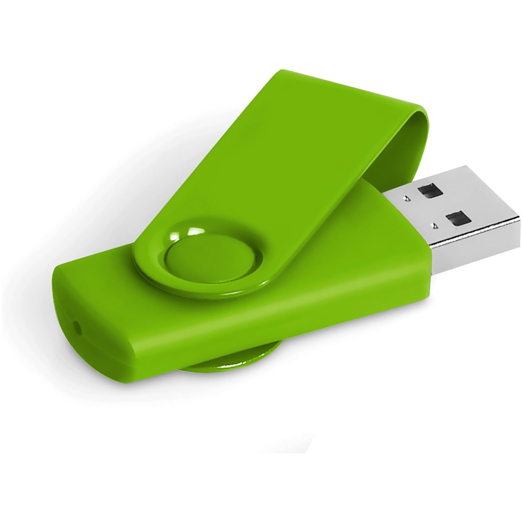 Axis Gyro Flash Drive - 16GB - Lime - Image 3