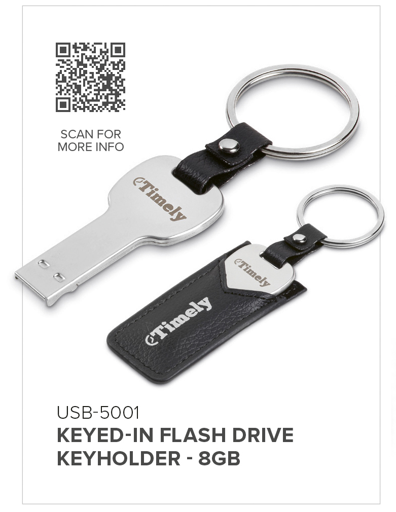 Altitude Keyed-In Flash Drive Keyholder - 8GB - Image 2