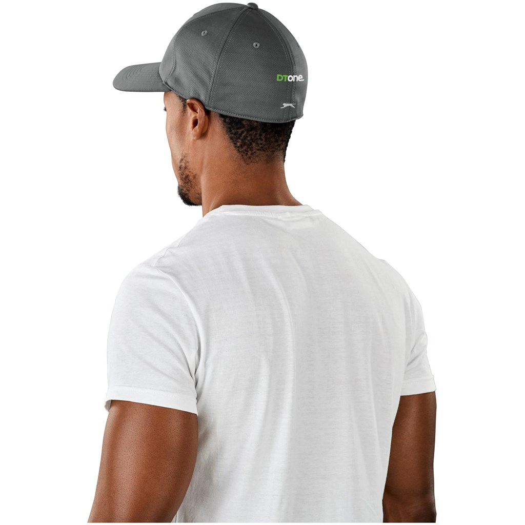 Ace 6 Panel Fitted Cap - White - Image 4