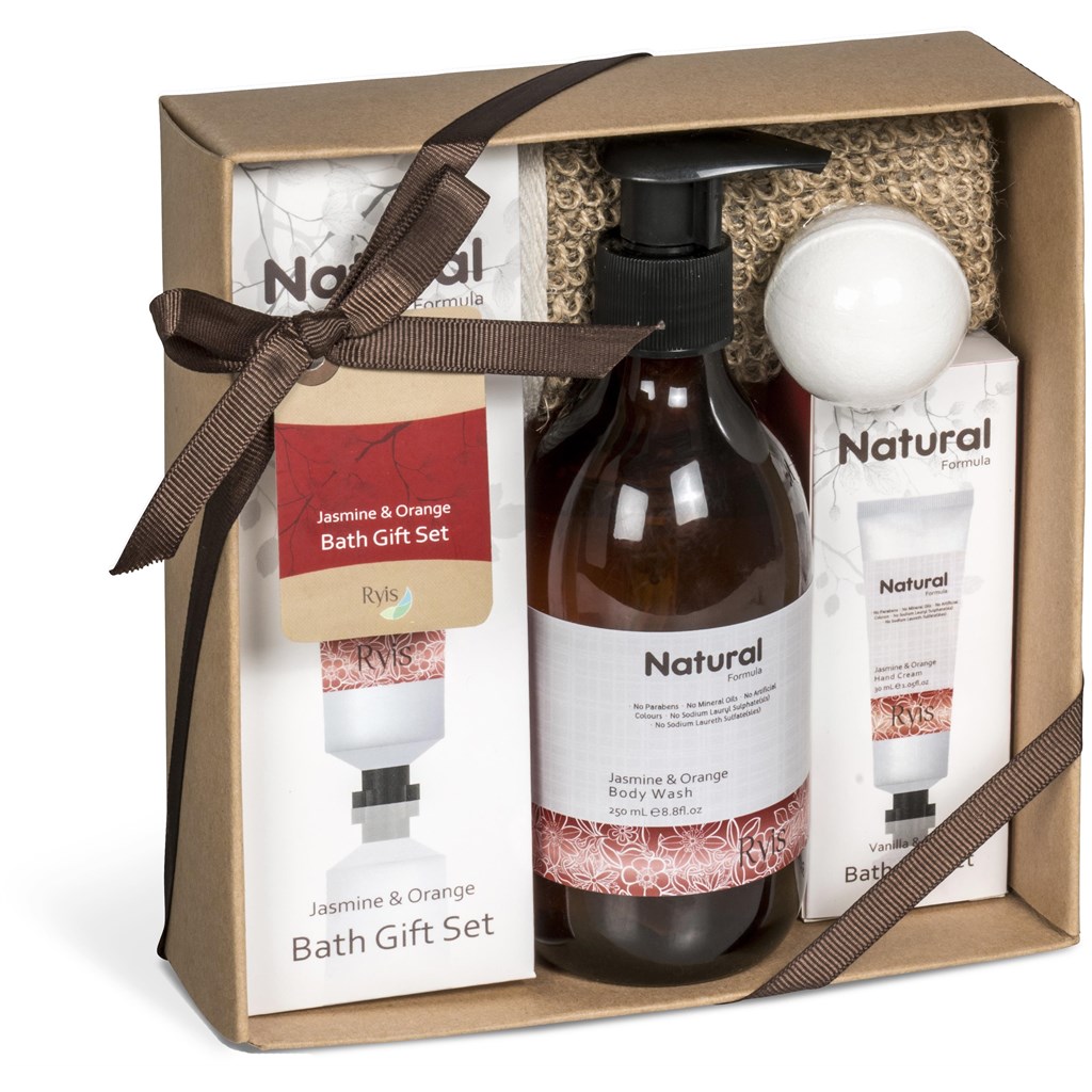 Ryis Jasmine & Orange Bath Set - Image 2