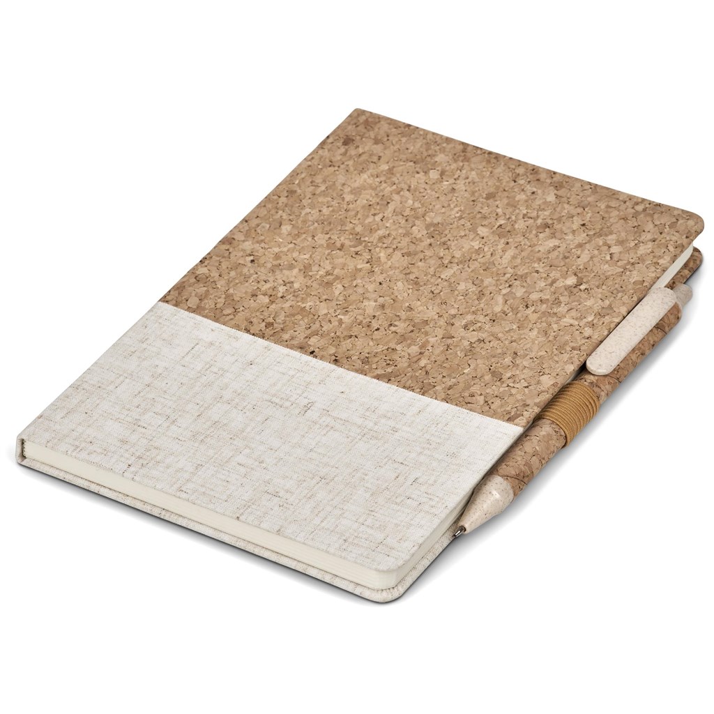 Okiyo Cardon Cork Notebook & Pen Set - Image 4