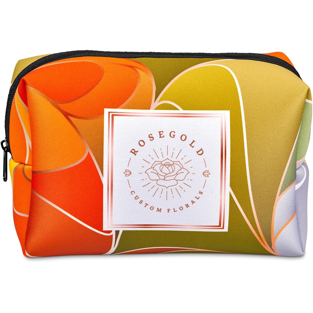 Pre-Printed Sample Hoppla Emma Neoprene Toiletry Bag - Image 2