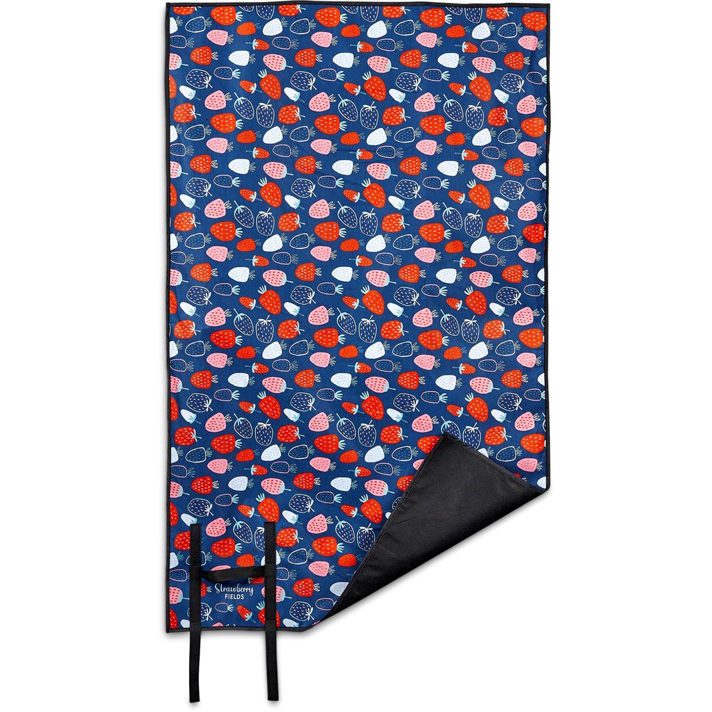 Pre-Production Sample Hoppla Ivory Recycled PET Picnic Mat - Image 5