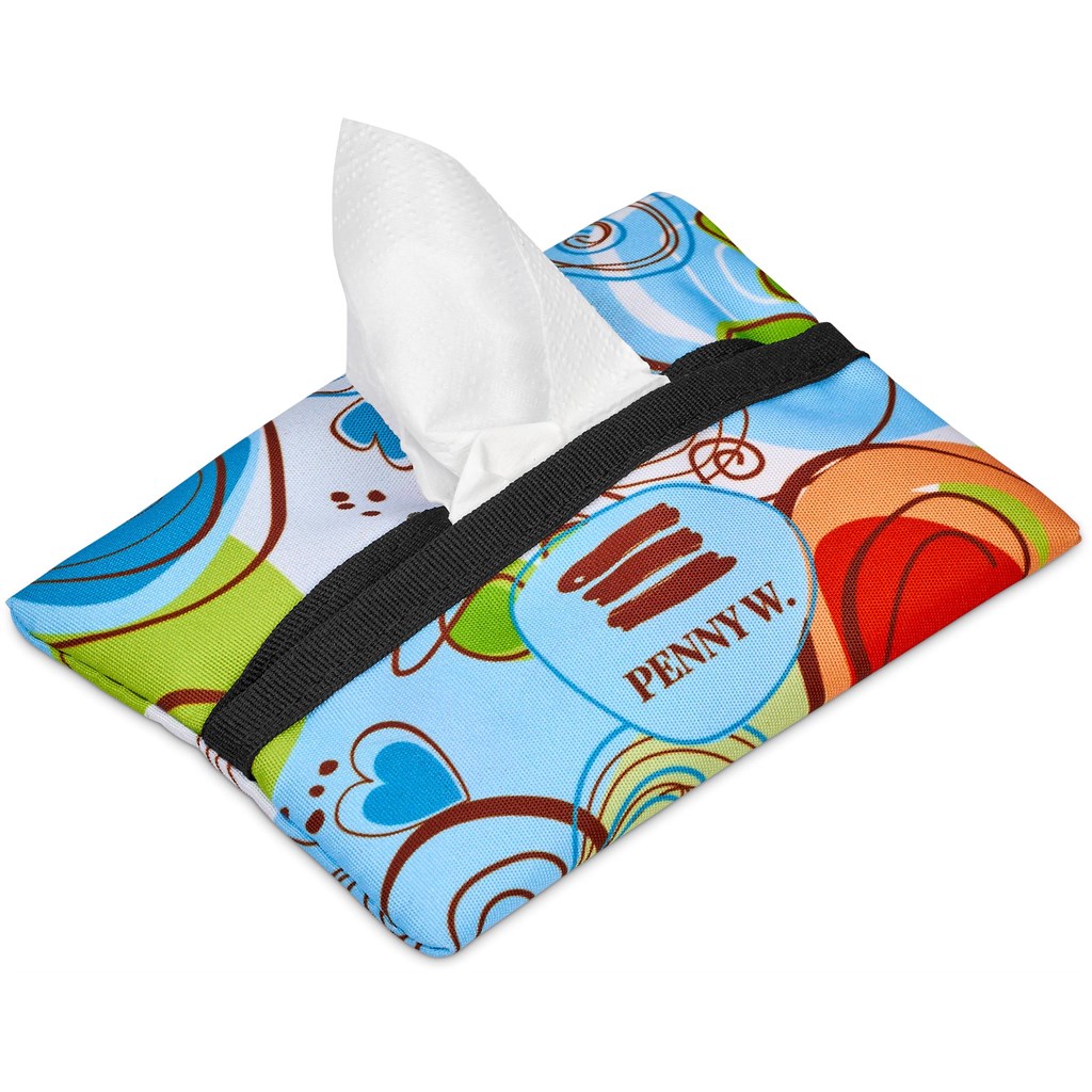 Pre-Production Sample Hoppla Wolseley Polyester Tissue Pouch - Image 2