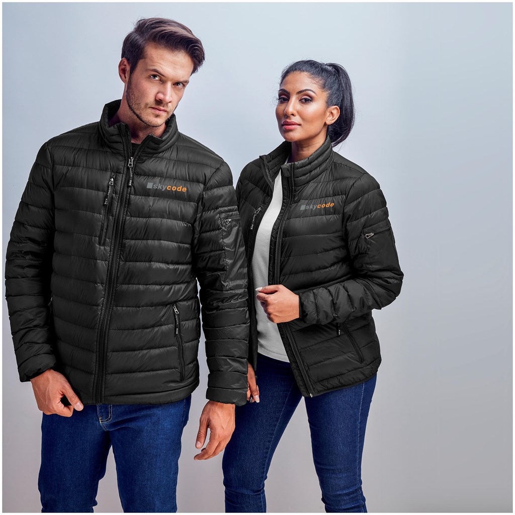 Ladies Scotia Light Down Jacket - Black - Image 7