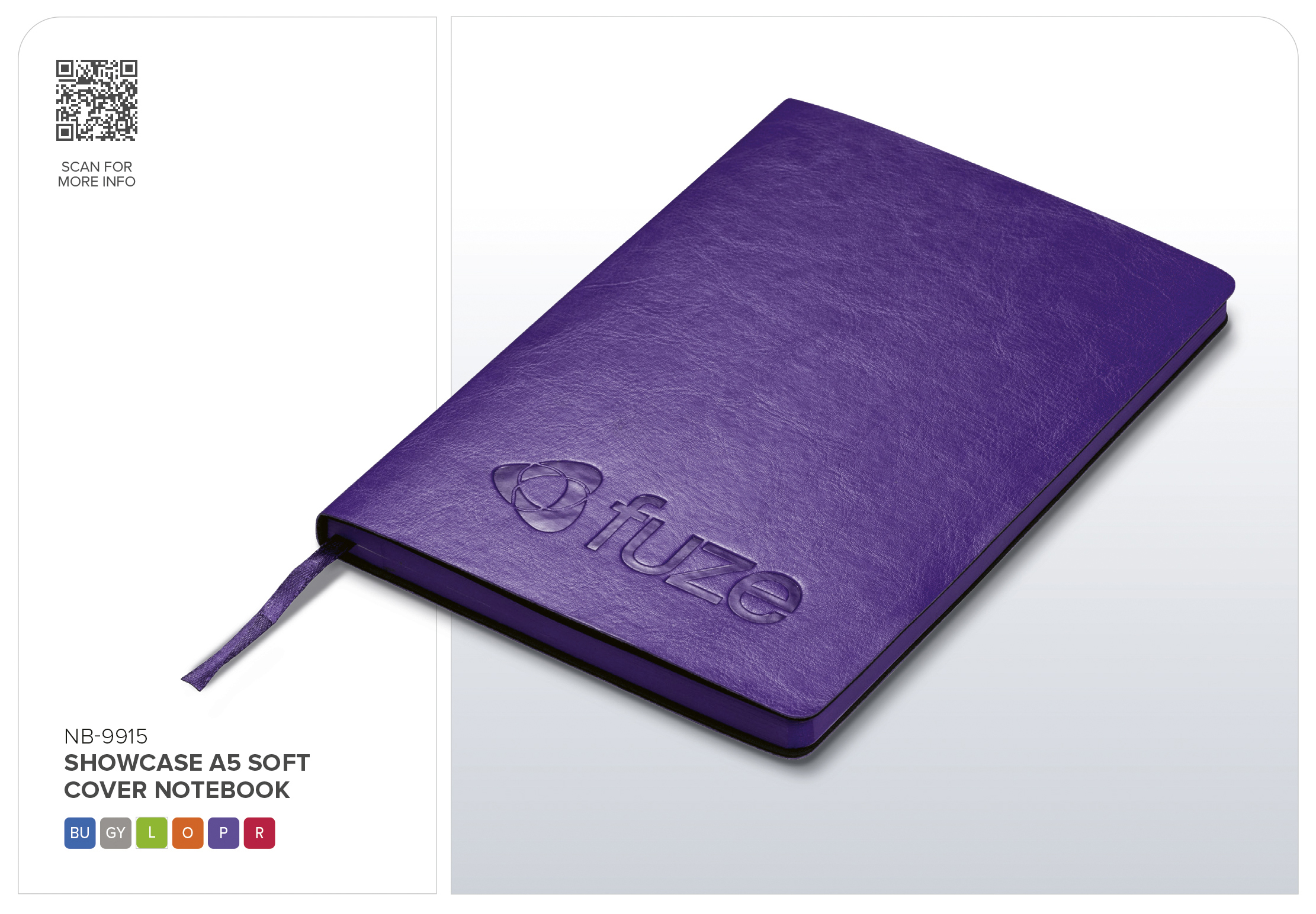 Altitude Showcase A5 Soft Cover Notebook - Image 3