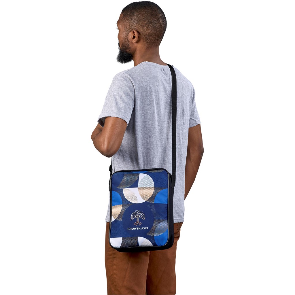 Pre-Printed Sample Hoppla A4 Crossbody Conference Bag - Image 3