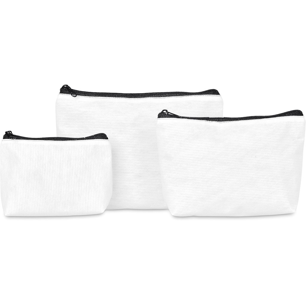 Pre-Production Sample Hoppla Leanne Recycled PET Stitch-Bond Maxi Toiletry Bag - Image 7