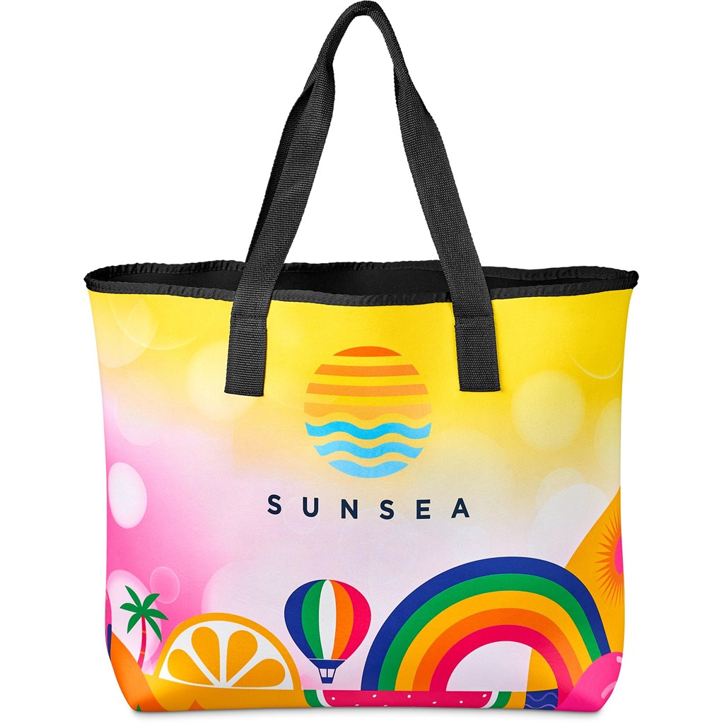 Pre-Printed Sample Hoppla Boulders Neoprene Beach Bag - Image 3