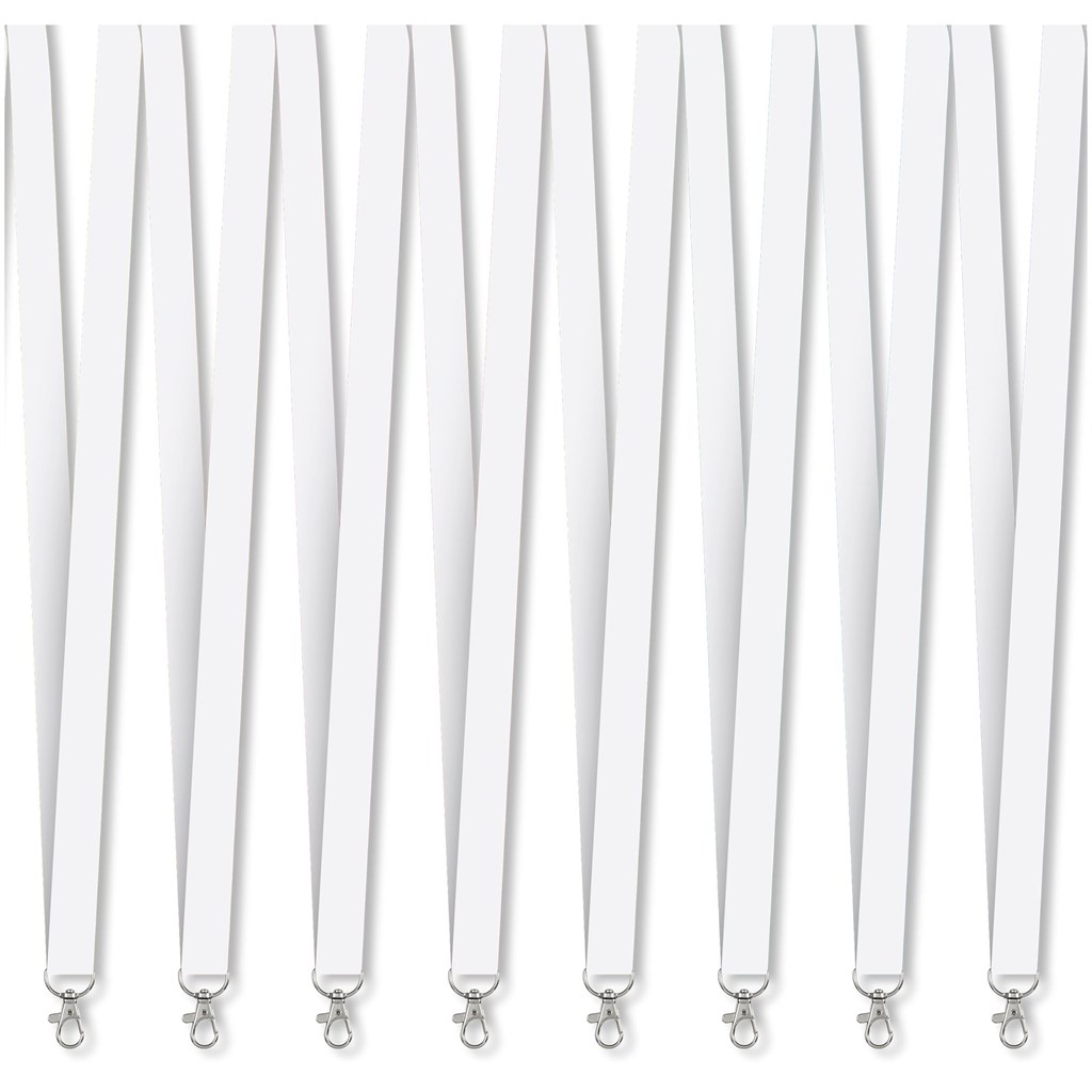 Altitude Snap Hook Clip Single-Sided Sublimation Satin Lanyard - Image 3