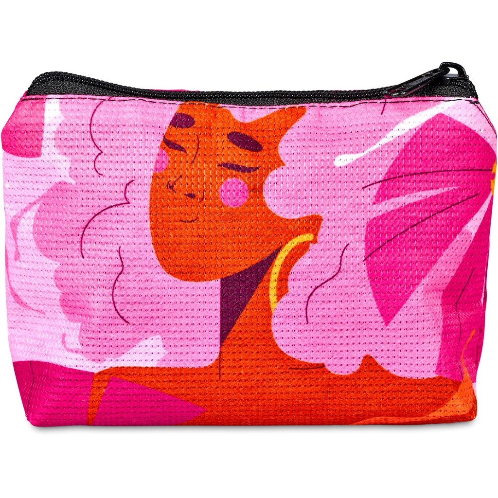 Pre-Production Sample Hoppla Recycled PET Stitch-Bond Mini Toiletry Bag - Image 9