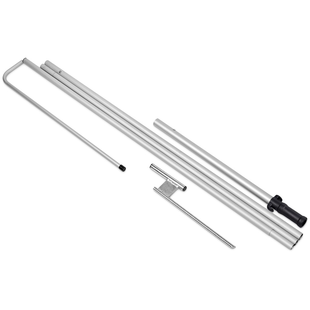 Legend 4M Sublimated Telescopic Double-Sided Flying Banner - 1 complete unit - Image 9