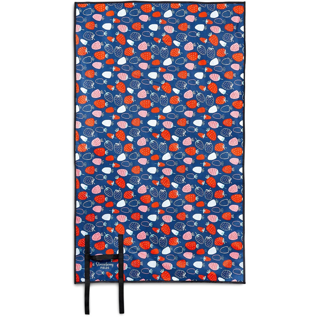 Pre-Production Sample Hoppla Ivory Recycled PET Picnic Mat - Image 9