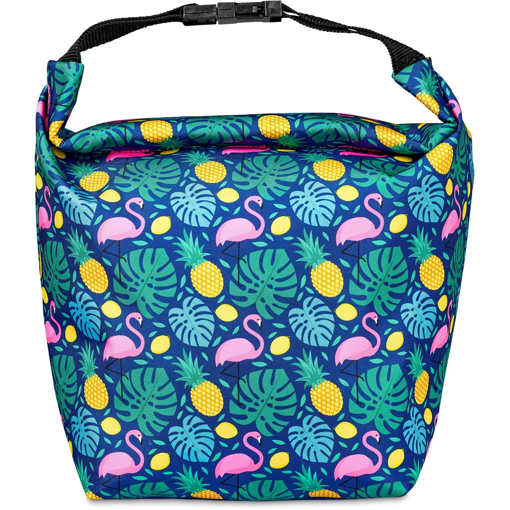 Pre-Printed Sample Hoppla Protea Polyester Lunch Cooler - Image 4
