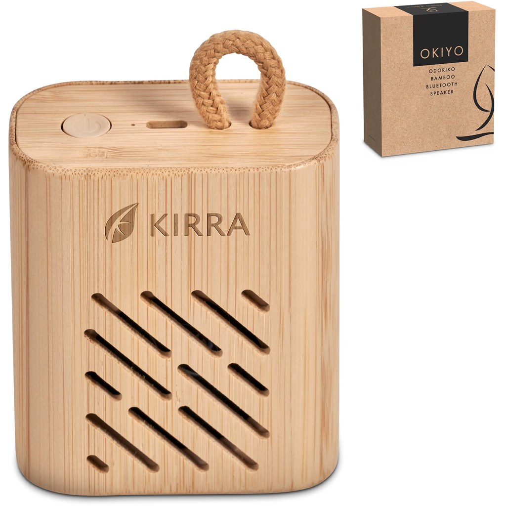 Okiyo Odoriko Bamboo Bluetooth Speaker - Image 5