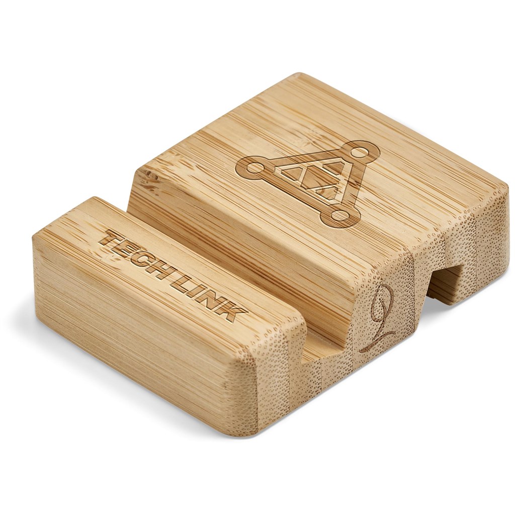 Okiyo Shinpura Bamboo Phone & Tablet Stand - Image 4