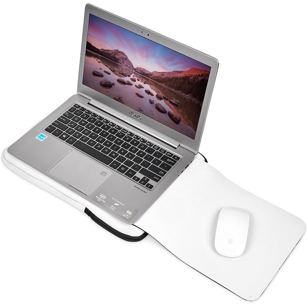 Hoppla Grotto 13 inch Neoprene Laptop Sleeve With Build-In Mouse Pad - Image 5
