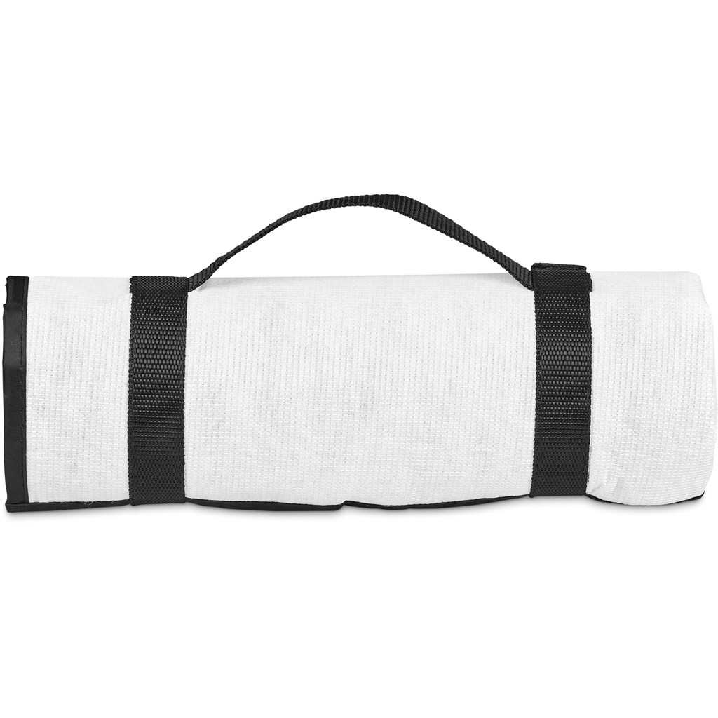 Pre-Production Sample Hoppla Ivory Recycled PET Picnic Mat - Image 11