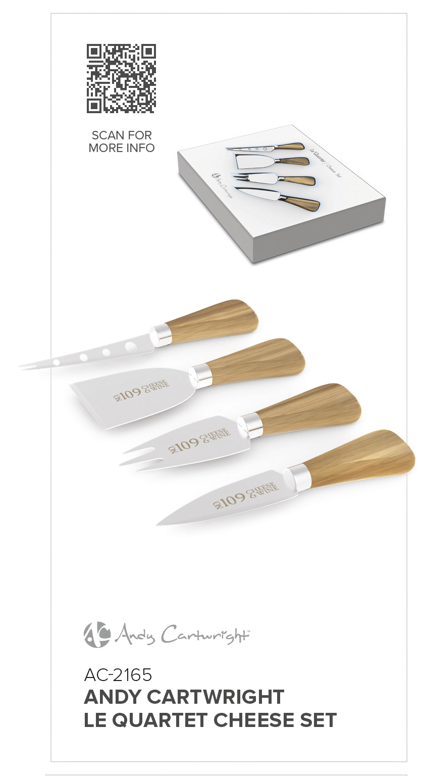 Andy Cartwright Le Quartet Cheese Set - Image 5
