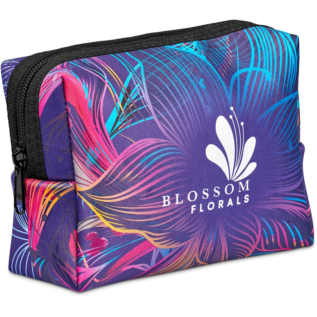 Pre-Printed Sample Hoppla Emma Neoprene Cosmetic Bag - Image 10