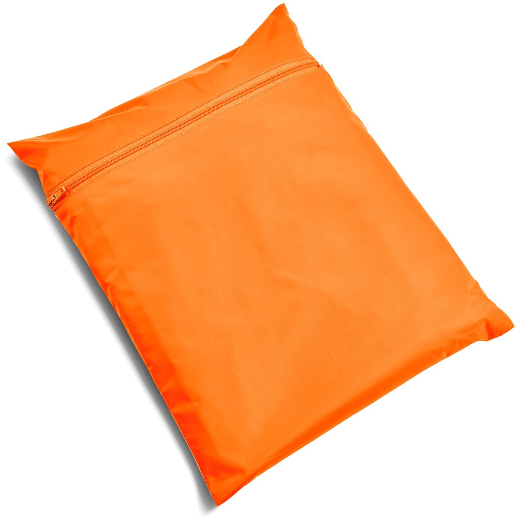 Outdoor Hi-Viz Reflective Polyester/PVC Rainsuit - Orange - Image 3