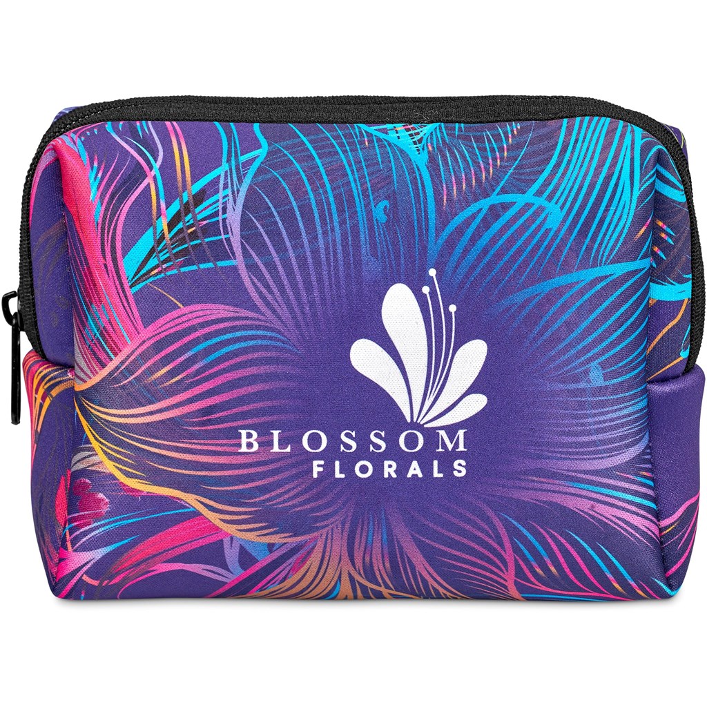 Pre-Printed Sample Hoppla Emma Neoprene Cosmetic Bag - Image 9