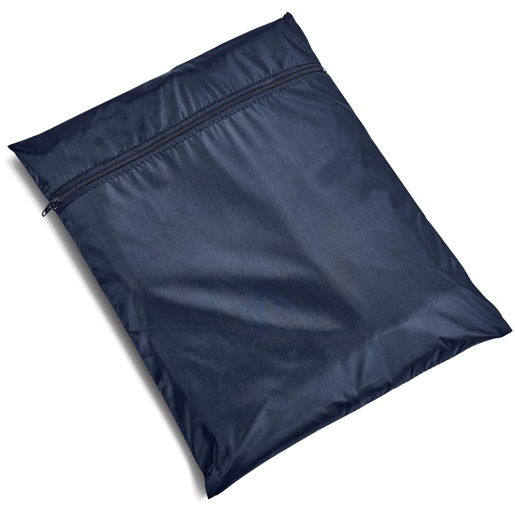 Thunder Rubberised Polyester/Pvc Raincoat - Navy - Image 3