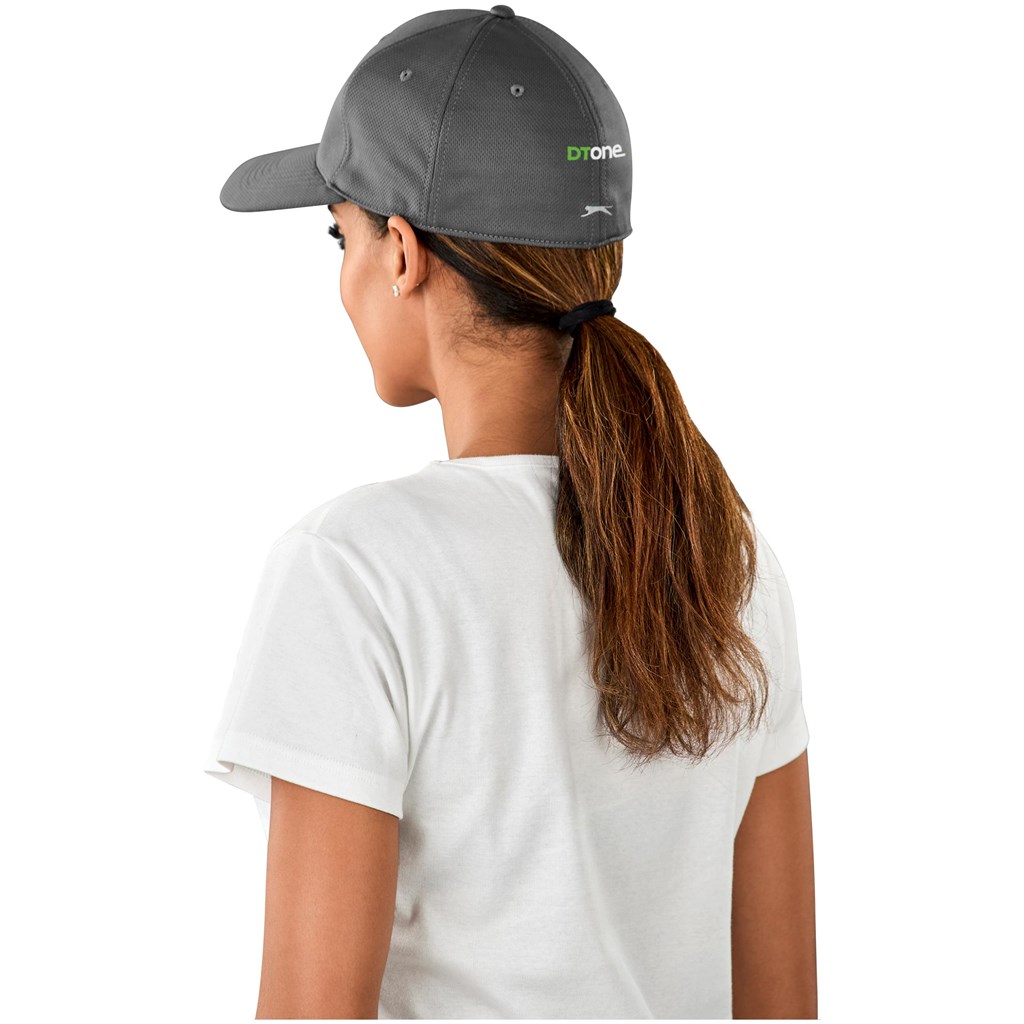 Ace 6 Panel Fitted Cap - White - Image 2