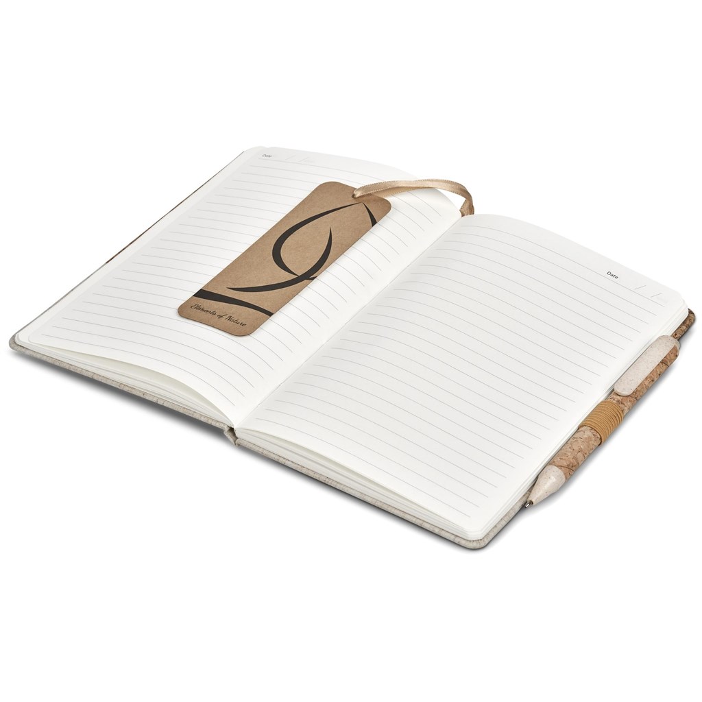 Okiyo Cardon Cork Notebook & Pen Set - Image 9
