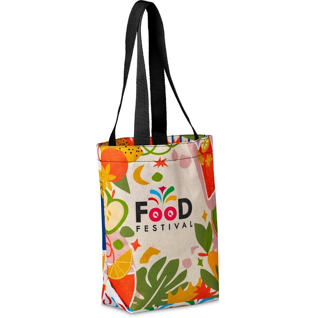 Pre-Production Sample Hoppla Bayside Recycled PET Stitch-Bond Shopper - Image 4