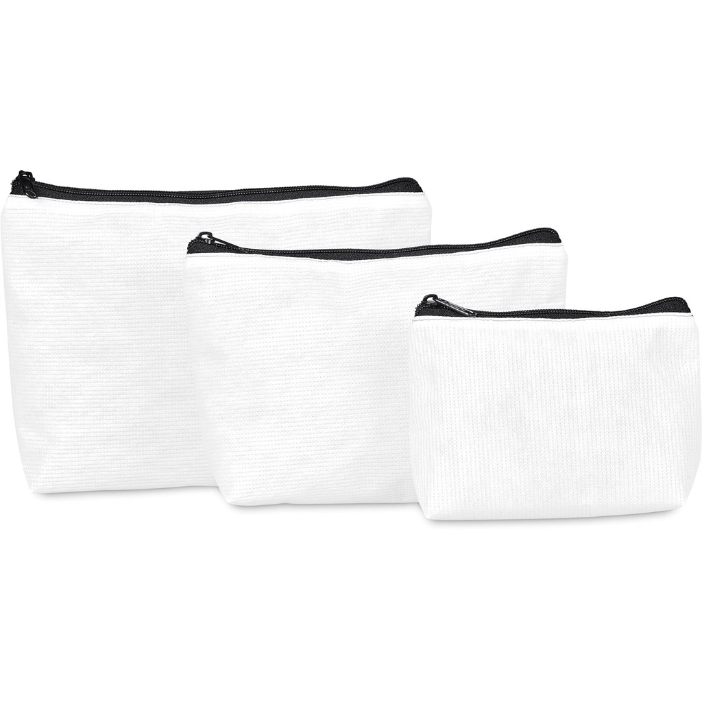 Pre-Production Sample Hoppla Leanne Recycled PET Stitch-Bond Maxi Toiletry Bag - Image 23
