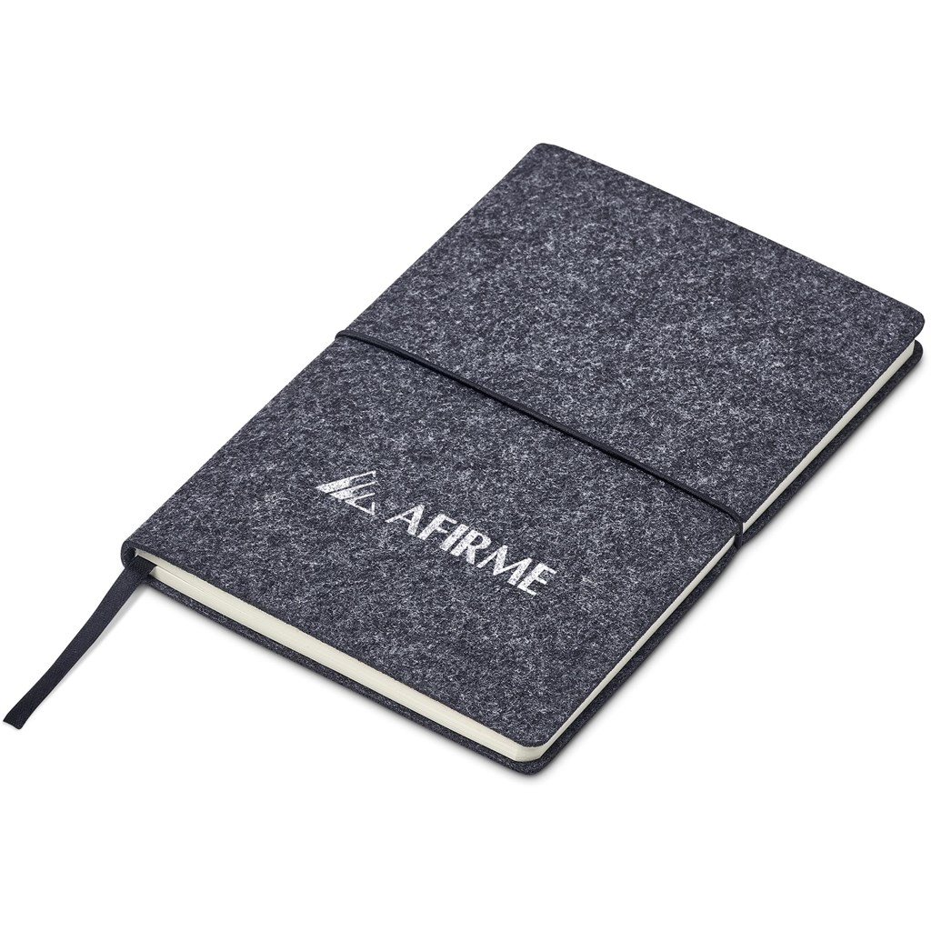 Okiyo Rika Recycled PET Felt A5 Soft Cover Notebook - Image 8