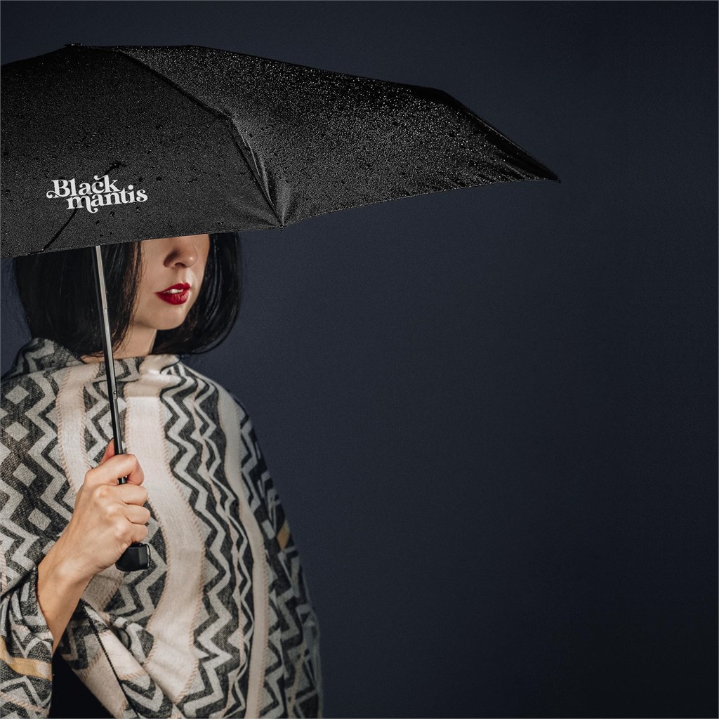 Serendipio Salem Recycled PET Compact Umbrella with EVA Pouch - Image 7