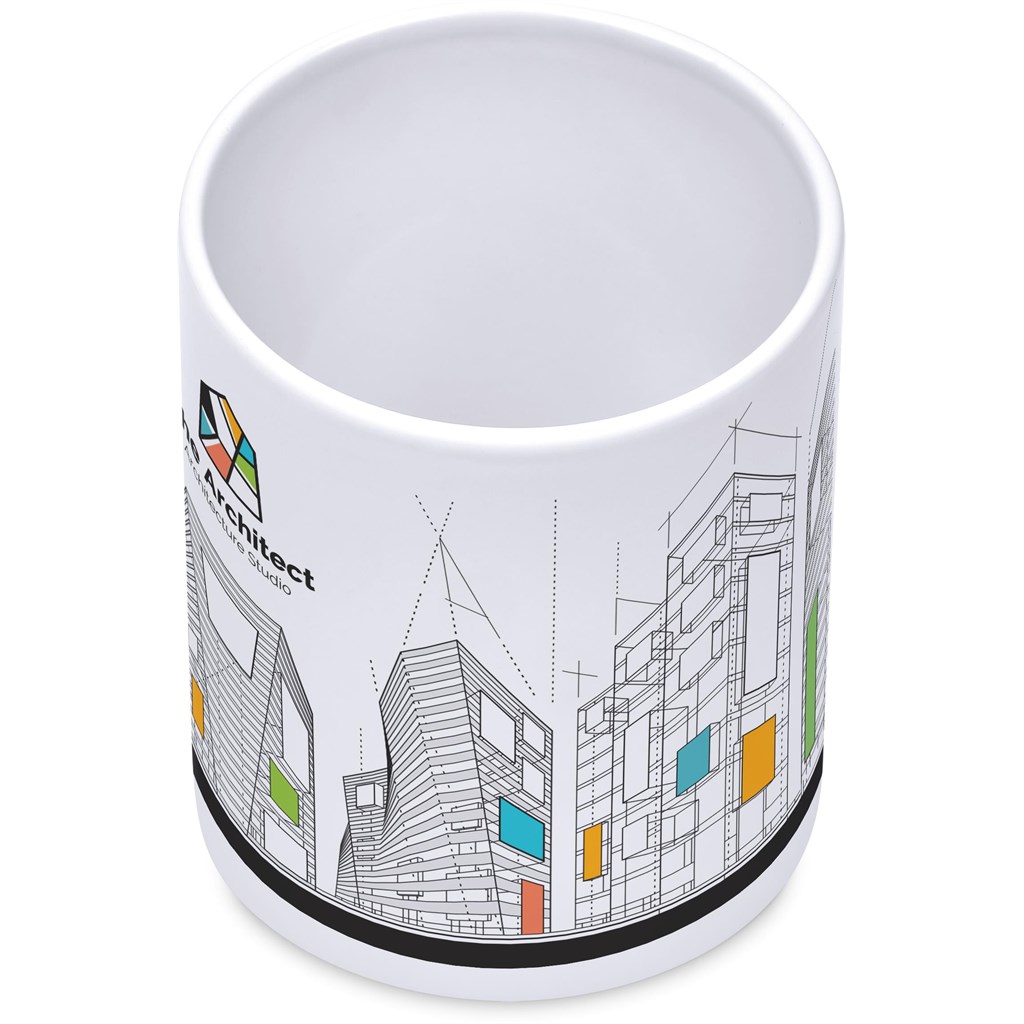 Altitude Mural Sublimation Ceramic Stationery Cup - Image 9