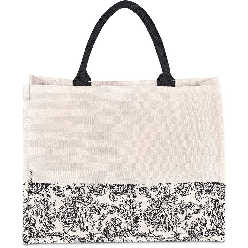 Okiyo Hana Printed Cotton Tote - Image 2