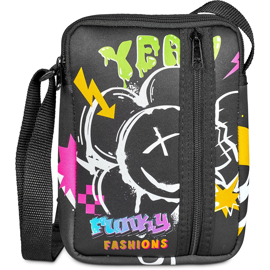 Pre-Printed Sample Hoppla Satara Neoprene Large Cell Phone Pouch - Image 2