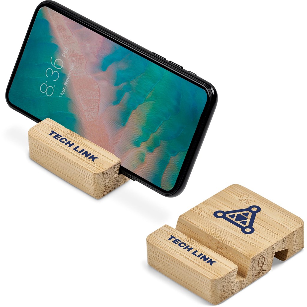 Okiyo Shinpura Bamboo Phone & Tablet Stand - Image 5