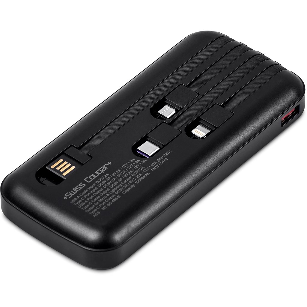 Swiss Cougar Bratislava Fast Charge 22.5W Power Bank - 10,000mAh - Image 13