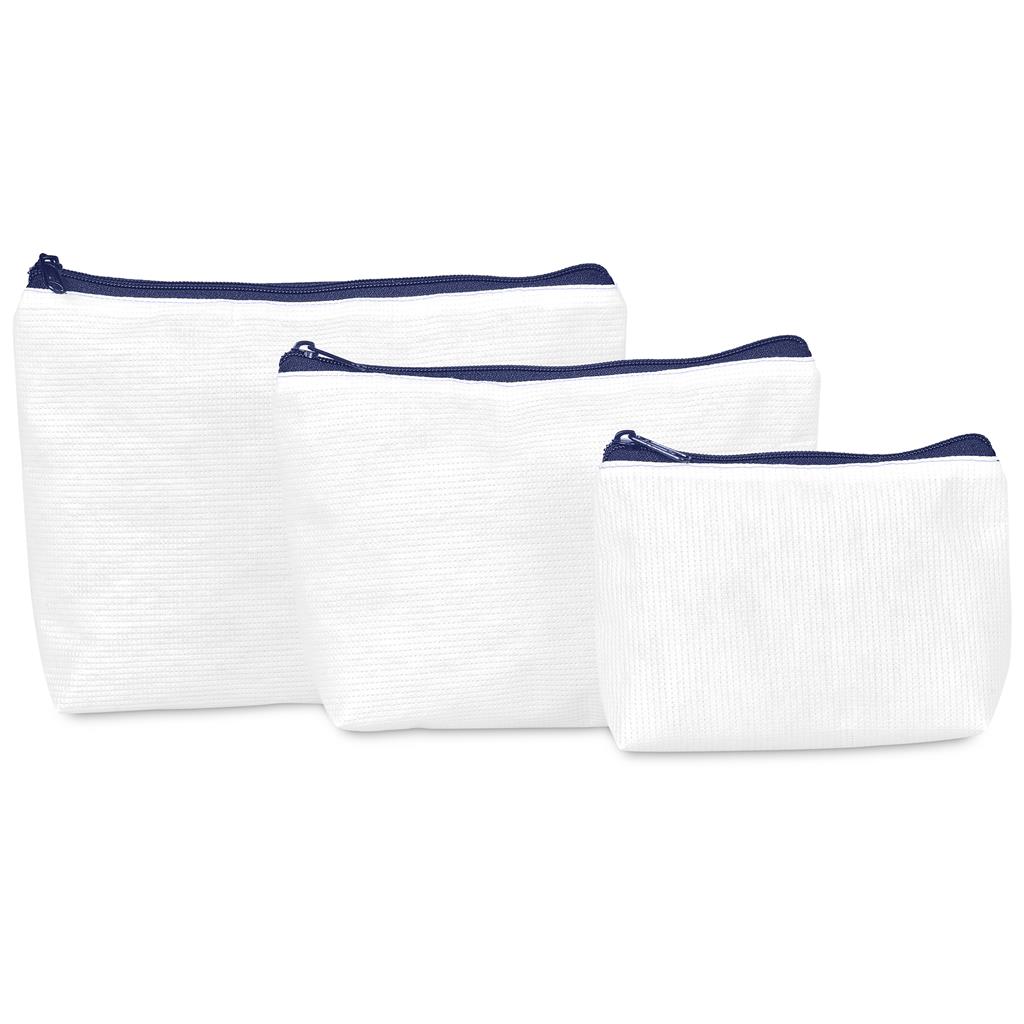Pre-Production Sample Hoppla Recycled PET Stitch-Bond Mini Toiletry Bag - Image 11