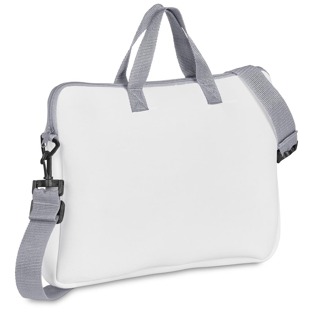 Pre-Production Sample Hoppla Neoprene 15.6-inch Nimbus Laptop Sleeve With Strap - Image 7