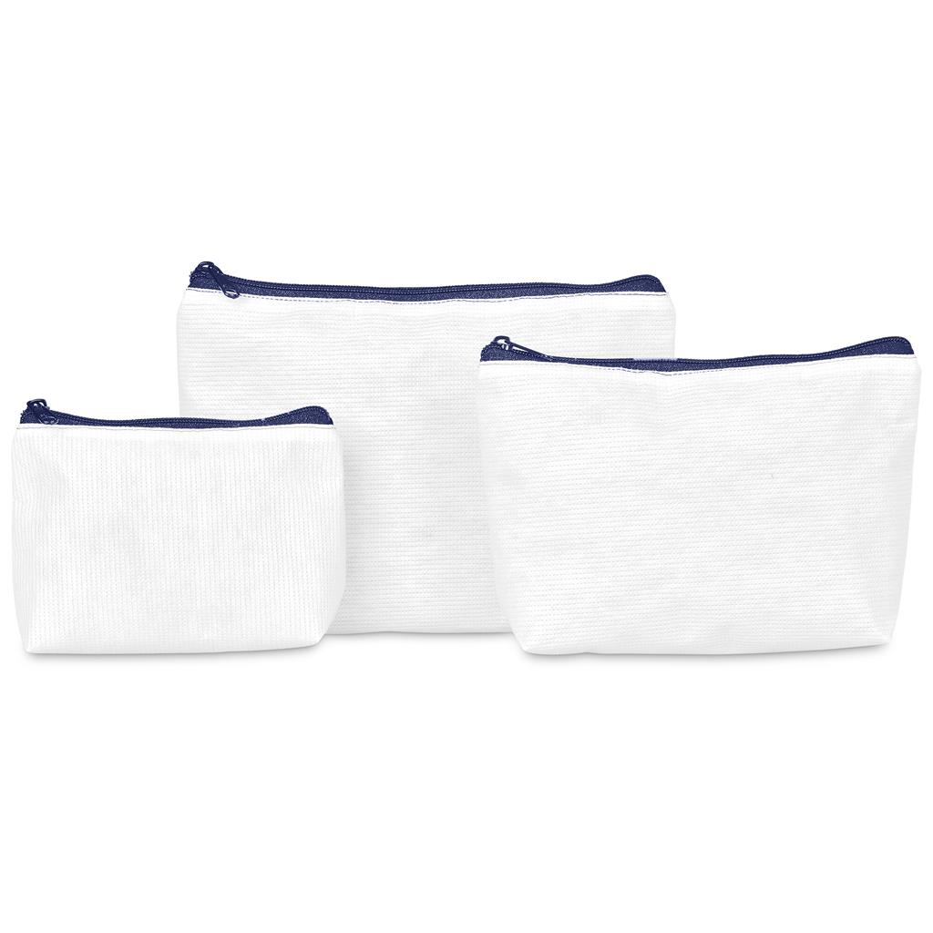 Pre-Production Sample Hoppla Leanne Recycled PET Stitch-Bond Maxi Toiletry Bag - Image 4