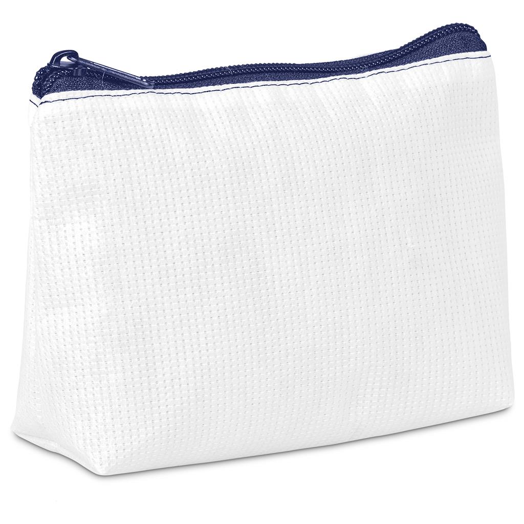 Pre-Production Sample Hoppla Recycled PET Stitch-Bond Mini Toiletry Bag - Image 3