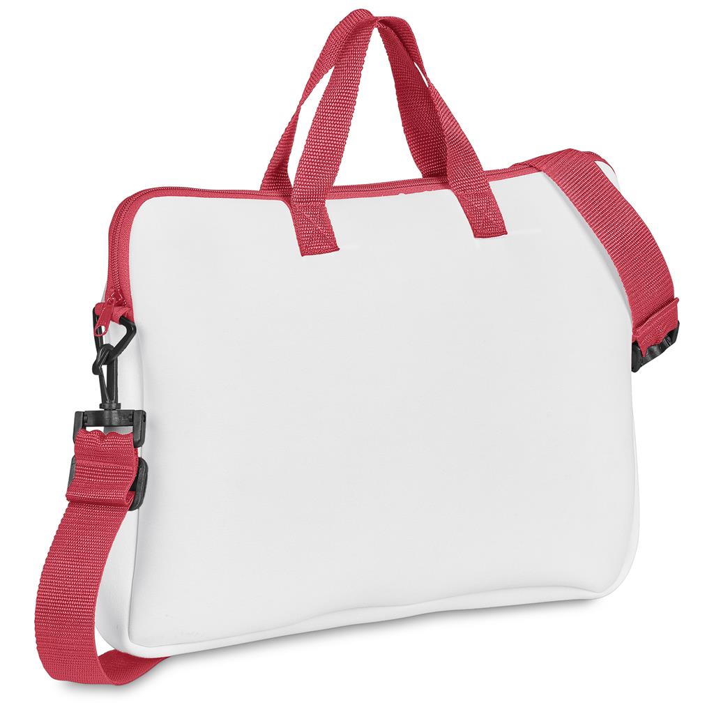 Pre-Production Sample Hoppla Neoprene 15.6-inch Nimbus Laptop Sleeve With Strap - Image 13