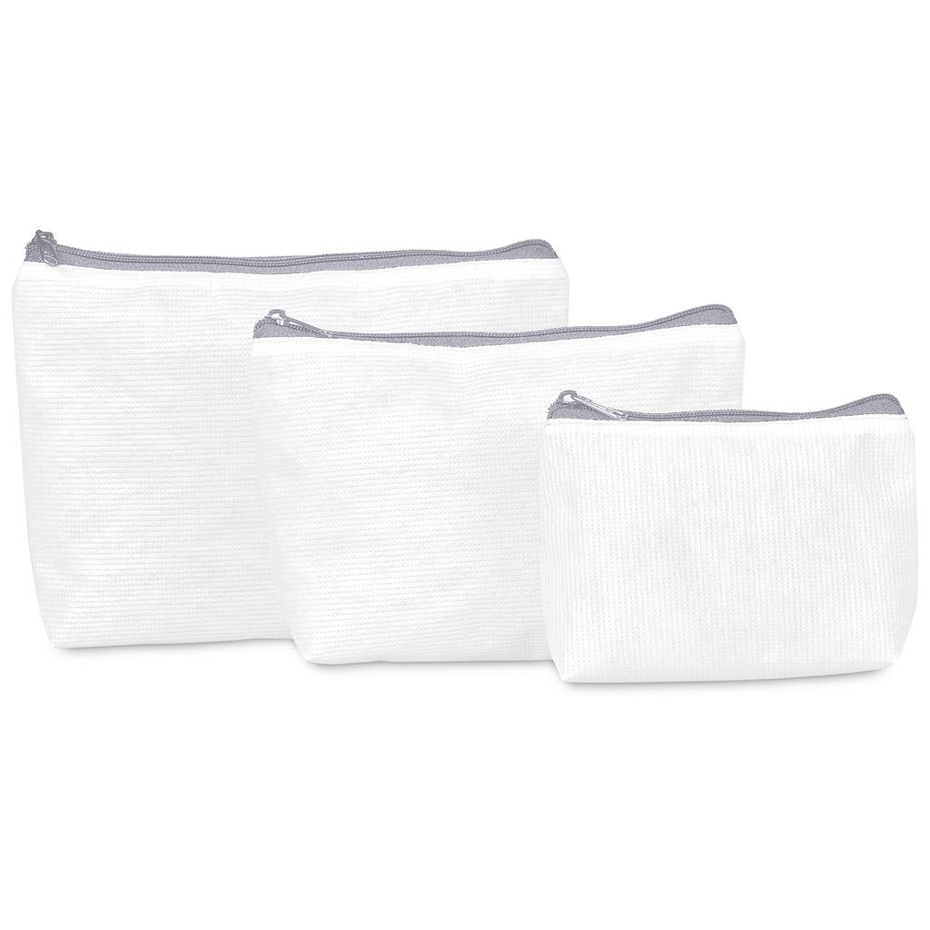 Pre-Production Sample Hoppla Recycled PET Stitch-Bond Mini Toiletry Bag - Image 16